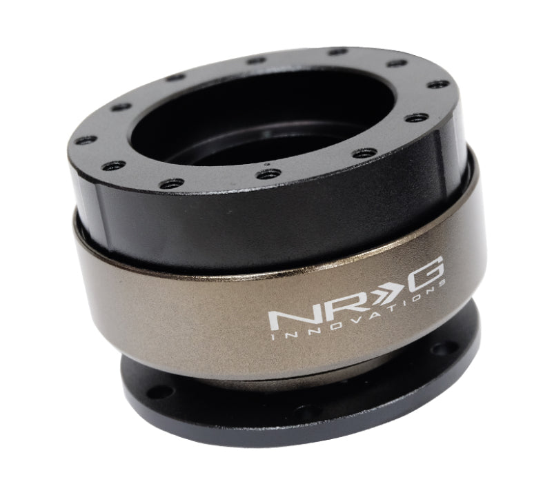 NRG Quick Release Gen 2.0 - Black Body / Chrome Ring SFI Spec 42.1 Quick Release Adapters NRG