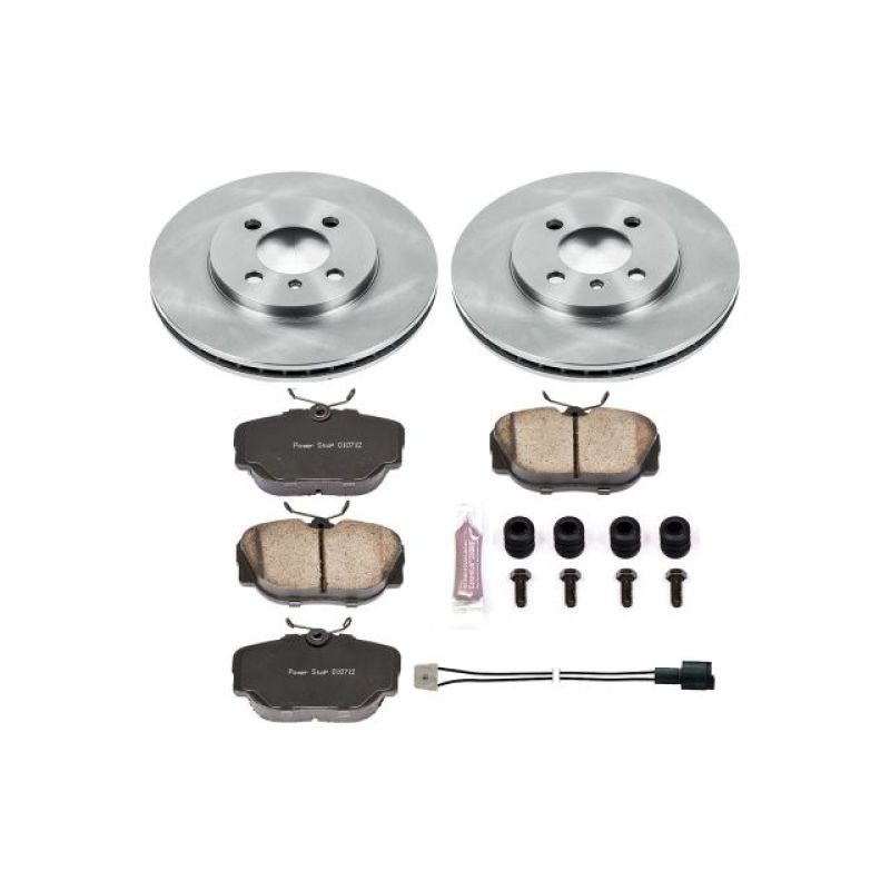 Power Stop 91-92 BMW 318i Front Autospecialty Brake Kit Brake Kits - OE PowerStop