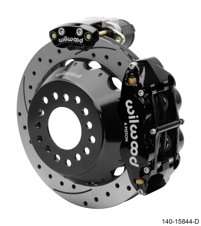 Wilwood EPB/FNSL Rear Kit 12.88in. Big Ford - SRP Big Brake Kits Wilwood
