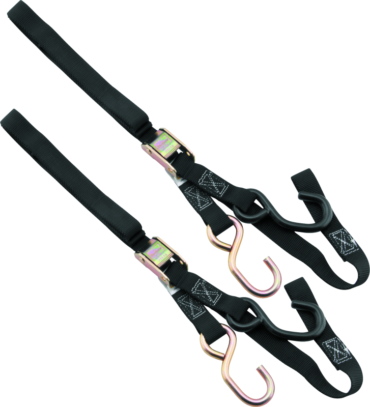 BikeMaster Tiedown Integrated Softhook - Black Cargo Tie-Downs BikeMaster