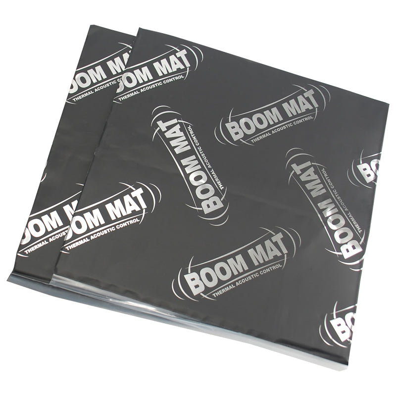 DEI Boom Mat Damping Material - 12in x 12-1/2in (2mm) - 2.1 sq ft - 2 Sheets Thermal Wrap DEI