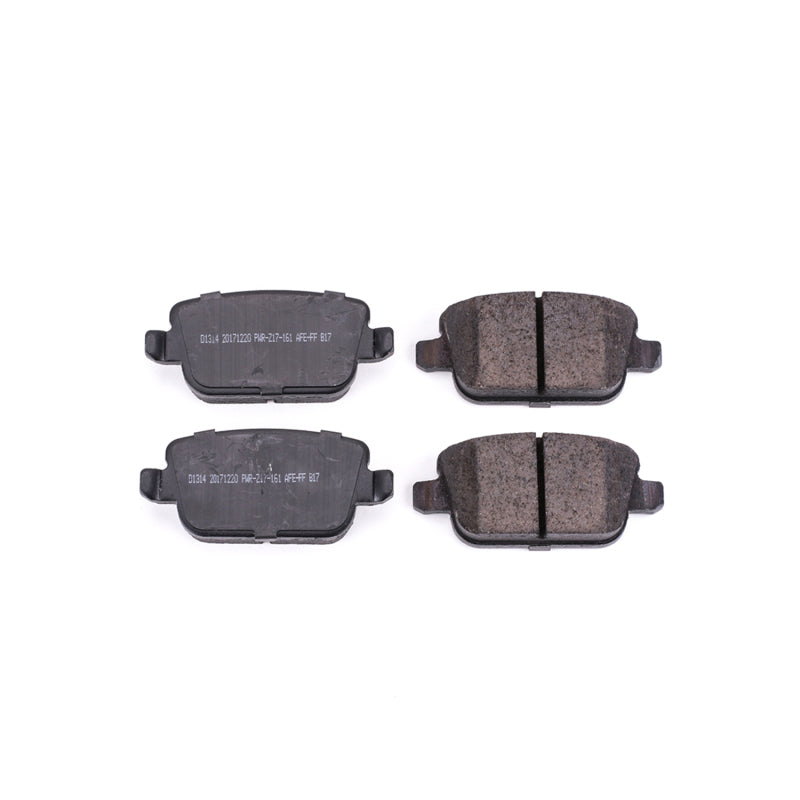 Power Stop 08-12 Land Rover LR2 Rear Z16 Evolution Ceramic Brake Pads Brake Pads - OE PowerStop