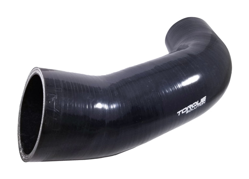 Torque Solution Turbo Inlet Hose Black: 2015+ VW Golf/GTI/Golf R (MK7) / 2015+ Audi A3/S3 Hoses Torque Solution
