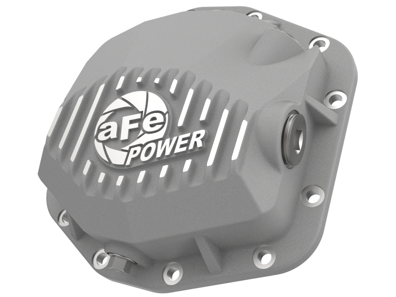 aFe Power Street Series Rear Differential Cover Raw w/Machined Fins 18-21 Jeep Wrangler JL Dana M200 Diff Covers aFe