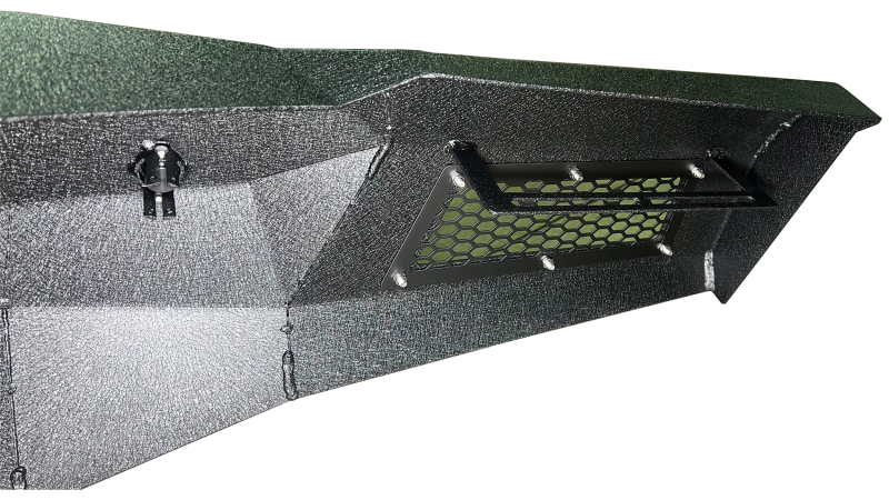 Fishbone Offroad 19-21 Chevrolet Silverado 1500 Rockfish Front Bumper - Black Texture Bumpers - Steel Fishbone Offroad