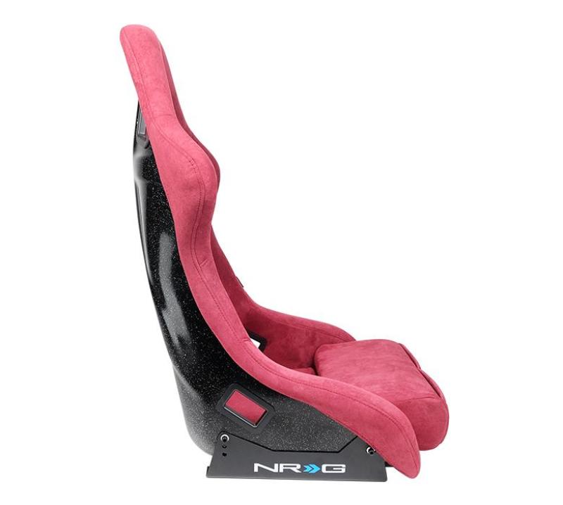 NRG FRP Bucket Seat PRISMA Edition - Medium (Maroon/ Pearlized Back) Race Seats NRG