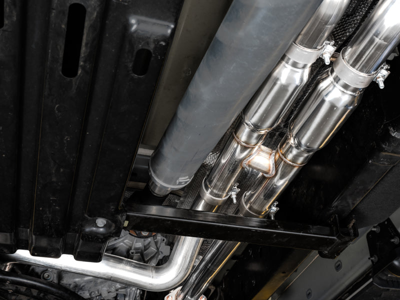 AWE Tuning 2021 RAM 1500 TRX 0FG Cat-Back Exhaust - Diamond Black Tips Catback AWE Tuning