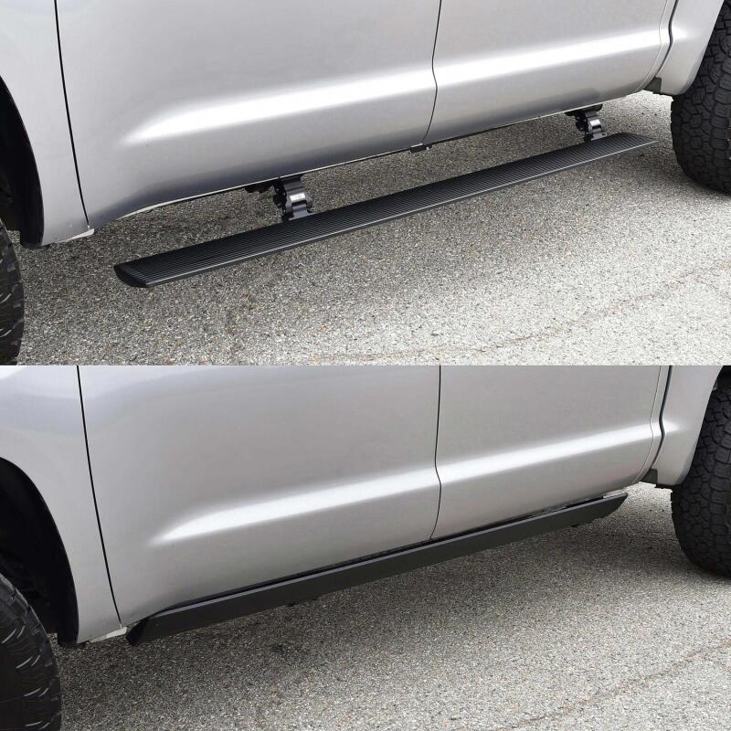 Westin 07-21 Toyota Tundra CrewMax Pro-e Electric Running Boards - Textured Black Running Boards Westin