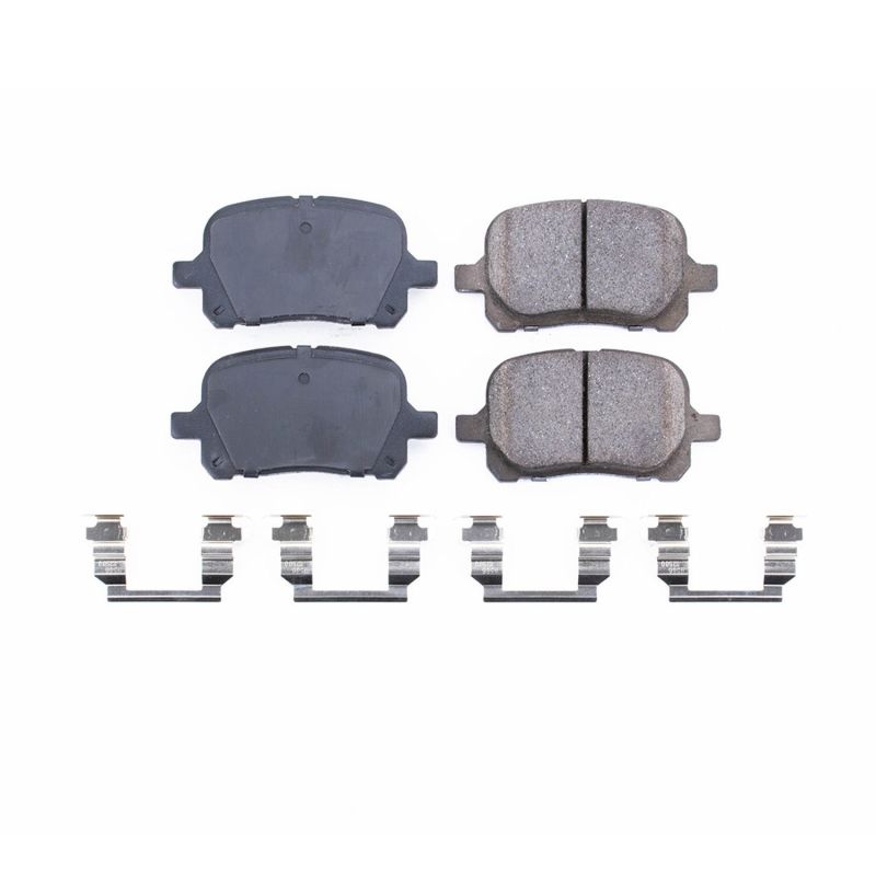 Power Stop 97-01 Lexus ES300 Front Z17 Evolution Ceramic Brake Pads w/Hardware Brake Pads - OE PowerStop