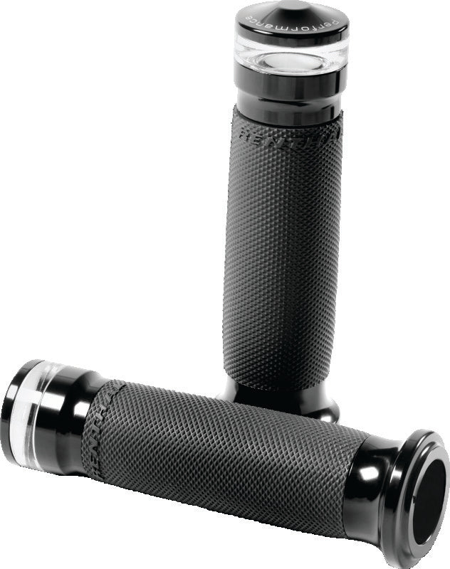 Performance Machine Contour Led Handle Grip Set - Black Ano Grips Performance Machine
