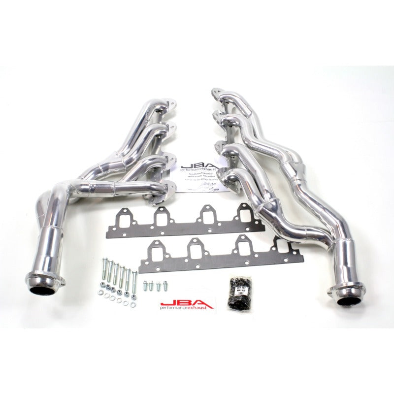 JBA 67-70 Ford Mustang 390-428 FE 1-3/4in-2-1/2in Primary Silver Ctd Tri Y Header Headers & Manifolds JBA