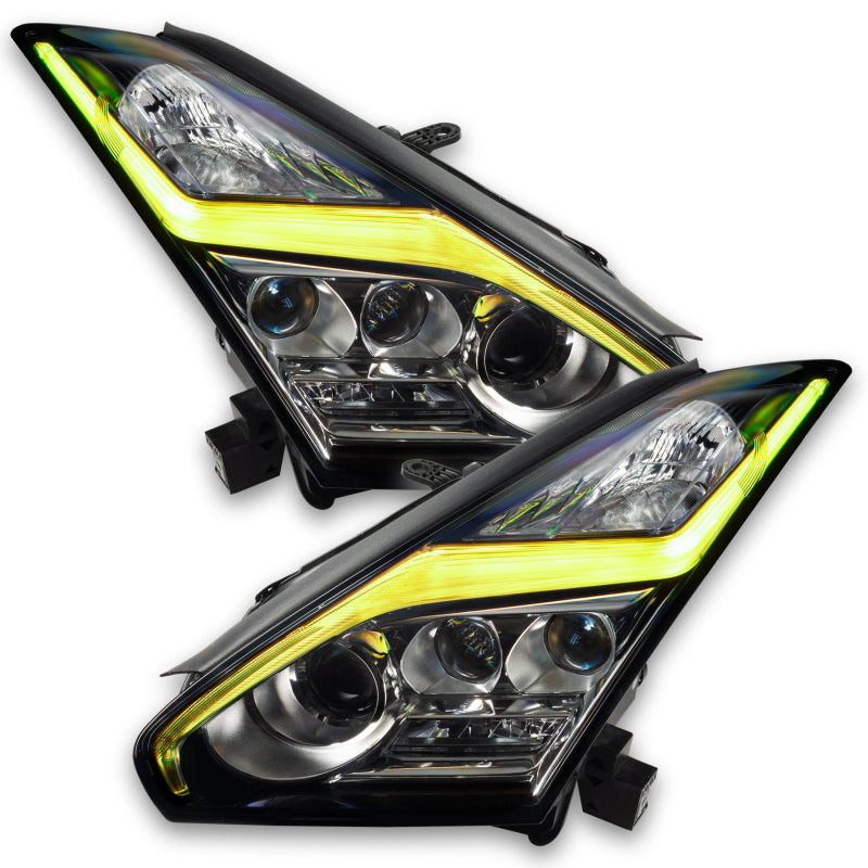 Oracle 1521 Nissan GTR RGB+W (Lightning Bolt) Headlight DRL Upgrade Kit ColorSHIFT 2 Headlights ORACLE Lighting