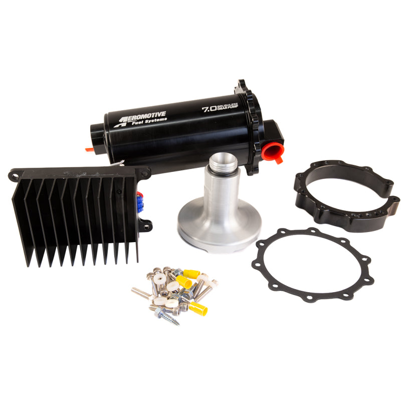 Aeromotive Fuel Pump Module TVS 90-Deg Outlet Brushless Spur 7.0 Fuel Pumps Aeromotive