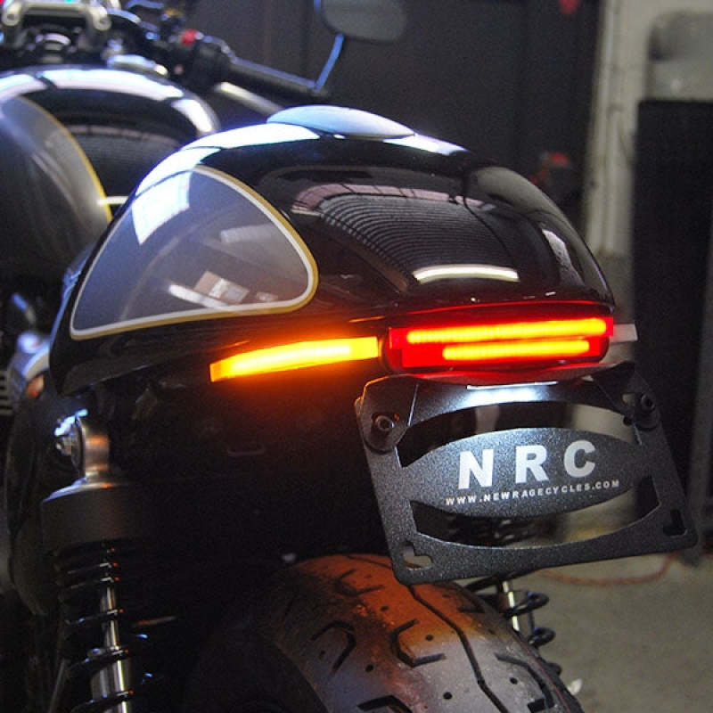 New Rage Cycles 17+ Triumph Street Cup Fender Eliminator Kit w/Load EQ Lights Corner New Rage Cycles