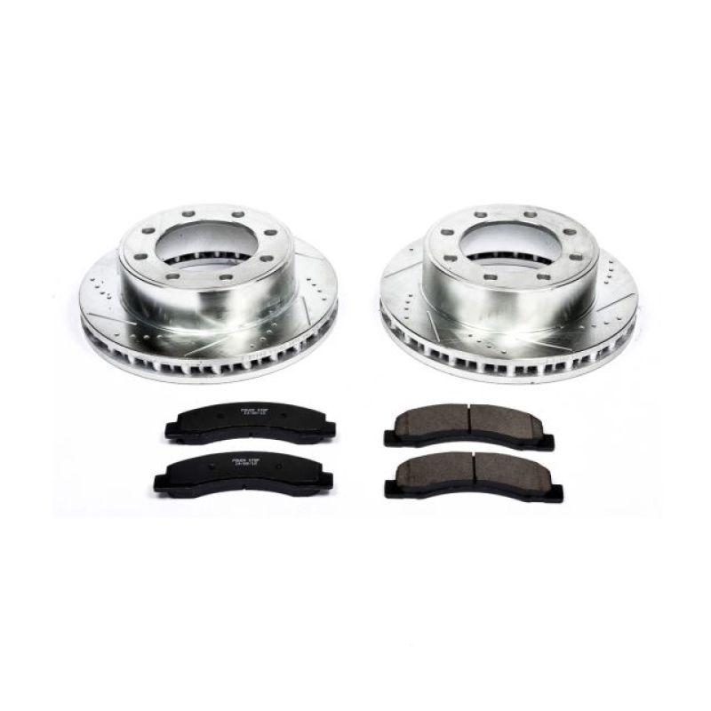 Power Stop 00-05 Ford Excursion Front Z23 Evolution Sport Brake Kit Brake Kits - Performance D&S PowerStop