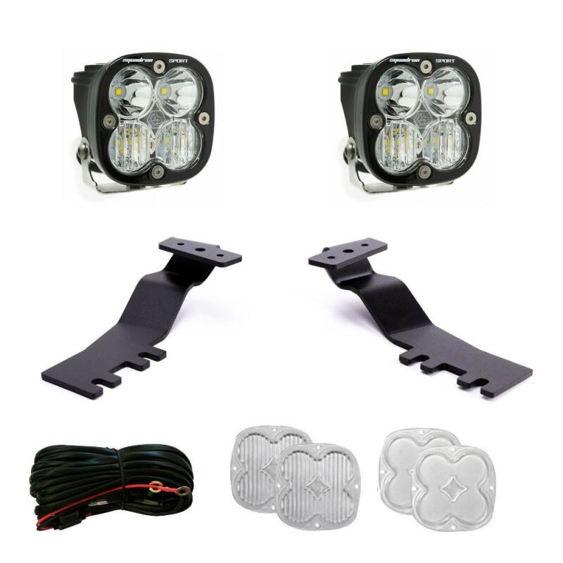 Baja Designs 2025+ Toyota 4Runner Squadron Sport A-Pillar Kit Light Mounts Baja Designs