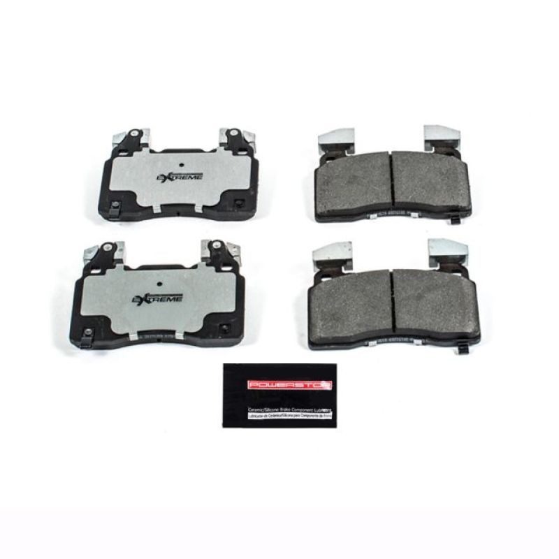 Power Stop 15-19 Cadillac CTS Front Z26 Extreme Street Brake Pads w/Hardware Brake Pads - Performance PowerStop