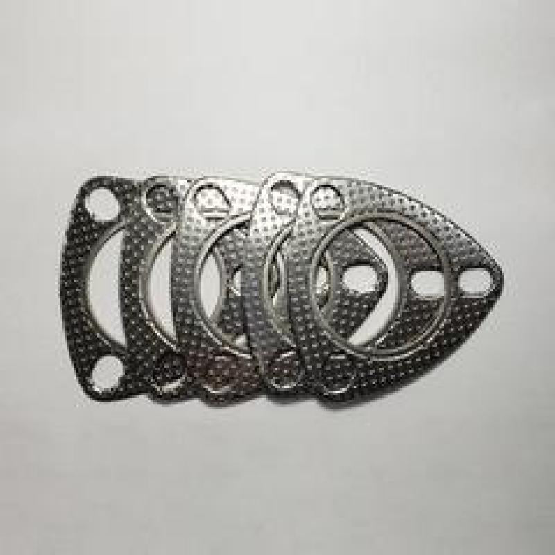 Ticon Industries 2.25in 3-Bolt MLS Gasket - 5pk Exhaust Gaskets Ticon