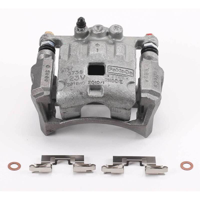 Power Stop 11-17 Ford Fiesta Front Right Autospecialty Caliper w/Bracket Brake Calipers - OE PowerStop