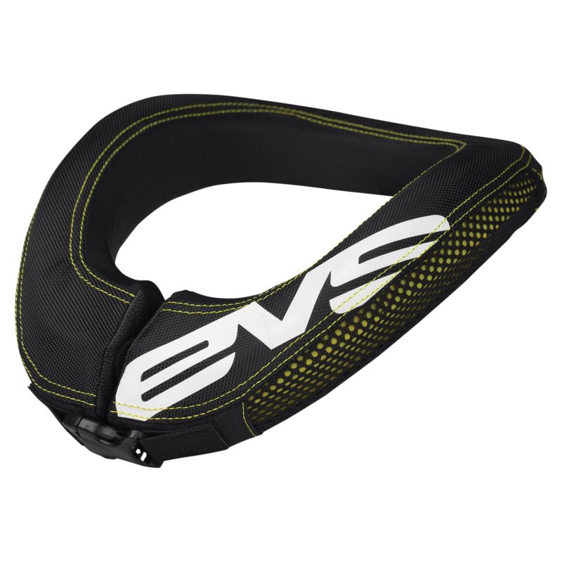 EVS R2 Race Collar Black/Hiviz - Adult Body Protection EVS