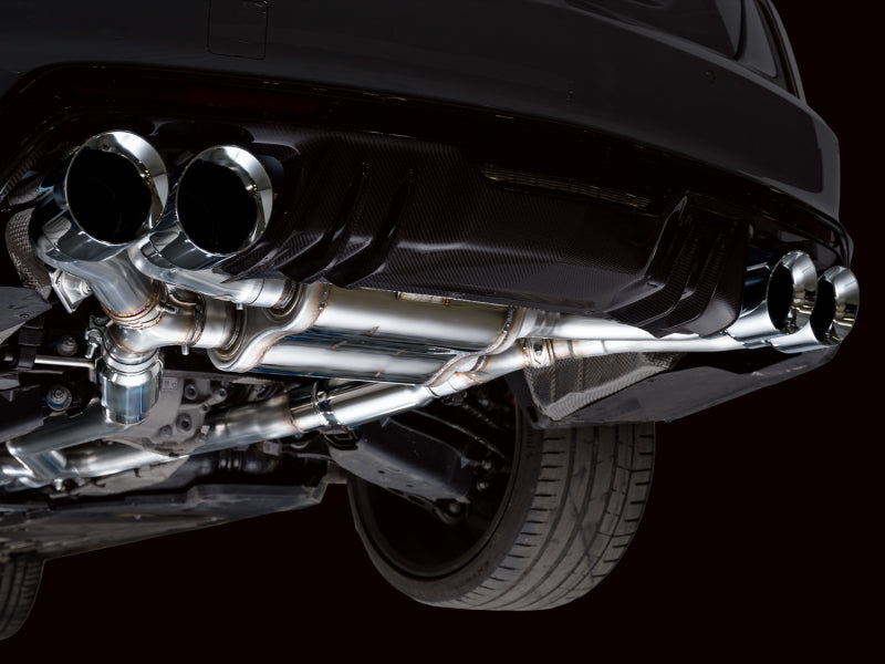 AWE Tuning 22-26 Cadillac CT5-V Blackwing SwitchPath Exhaust - Chrome Silver Tips Catback AWE Tuning