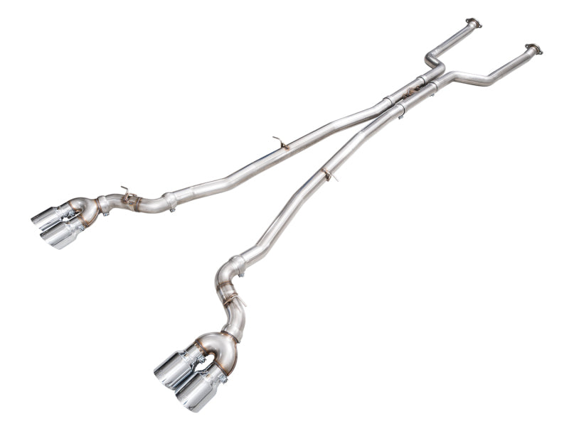 AWE Tuning BMW G90/G99 M5 Track Edition Cat-Back Exhaust - Chrome Silver Tips Catback AWE Tuning