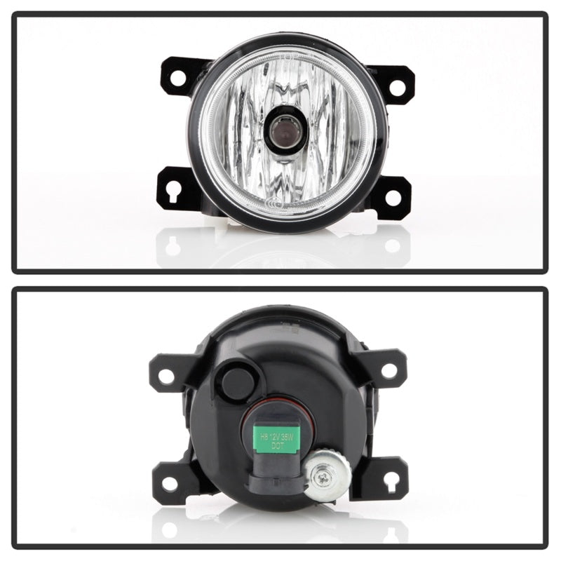 Spyder Honda Odyssey 2018-2020 OEM Fog Light W/OEM Style Switch - H8 (Included) - Clear Fog Lights SPYDER