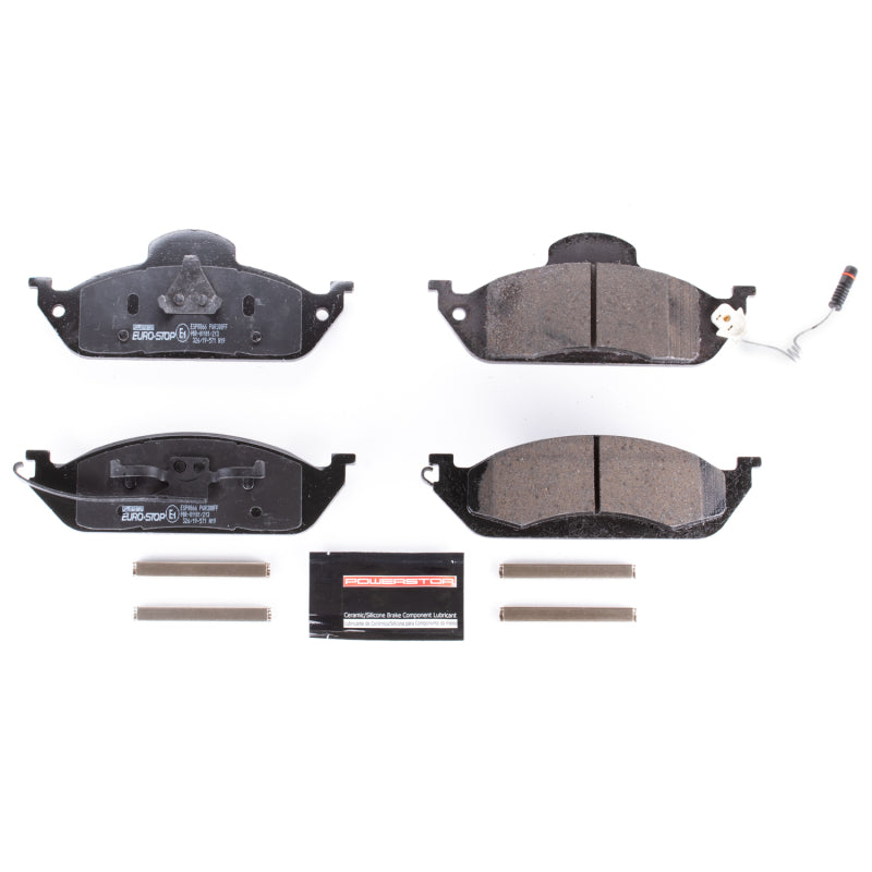 Power Stop 1999 Mercedes-Benz ML430 Euro-Stop ECE-R90 Front Brake Pads Brake Pads - OE PowerStop