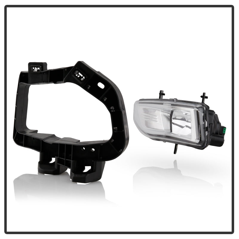 Spyder Nissan Kicks 2018-2020 OEM Style Fog Lights W/OEM Fit Switch - Bulb-H8(Included) - Clear Fog Lights SPYDER