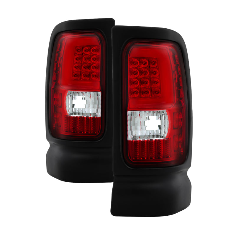 xTune Dodge Ram 1500 94-01 Tail Lights - Light Bar LED - Black ALT-ON-DRAM94V3-LBLED-RC Tail Lights SPYDER