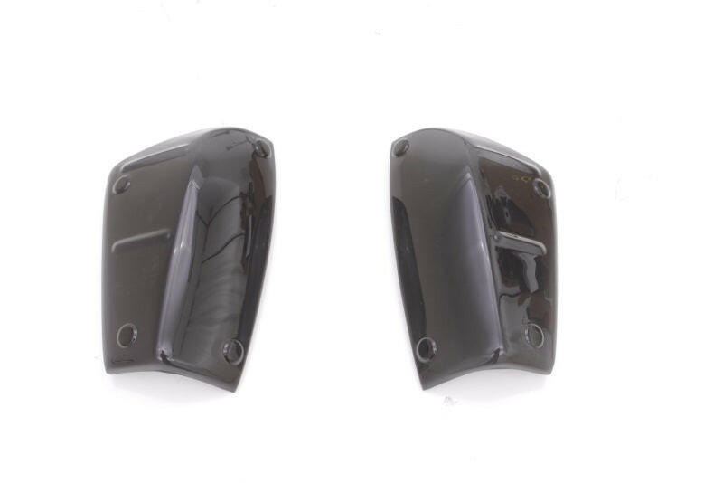 AVS 16-18 Toyota Tacoma Tail Shades Tail Light Covers - Smoke Light Covers and Guards AVS