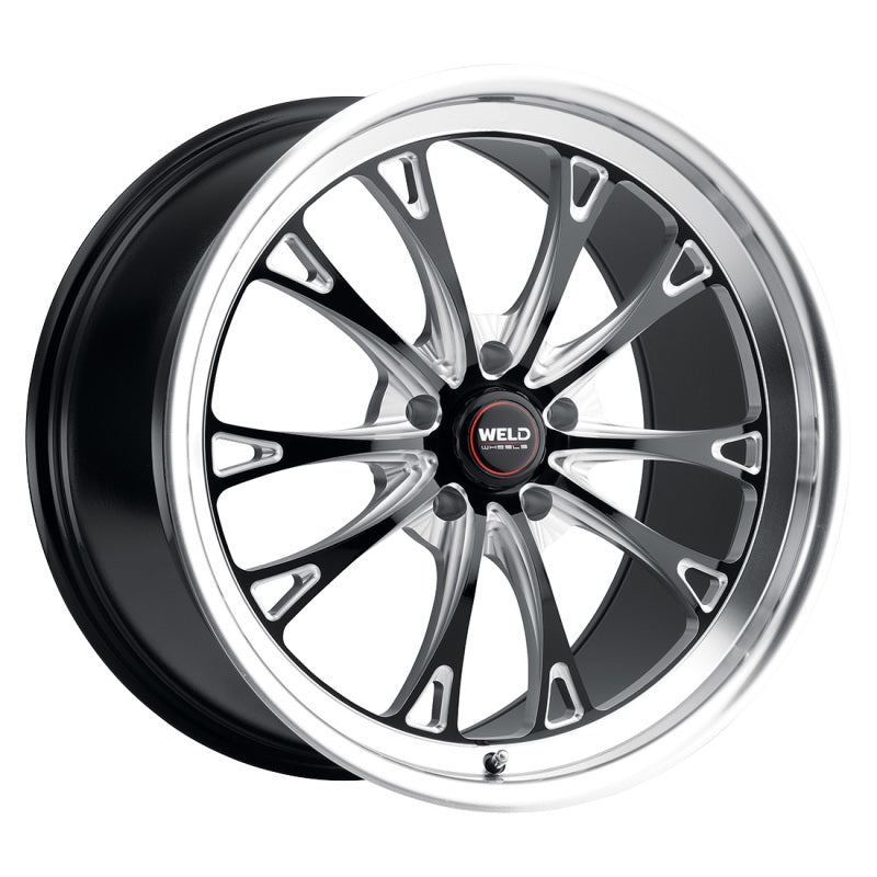 Weld S113 20X12 Belmont 5X120 ET52 BS8.50 Gloss Black MIL Dia 72.56 Wheels - Cast Weld