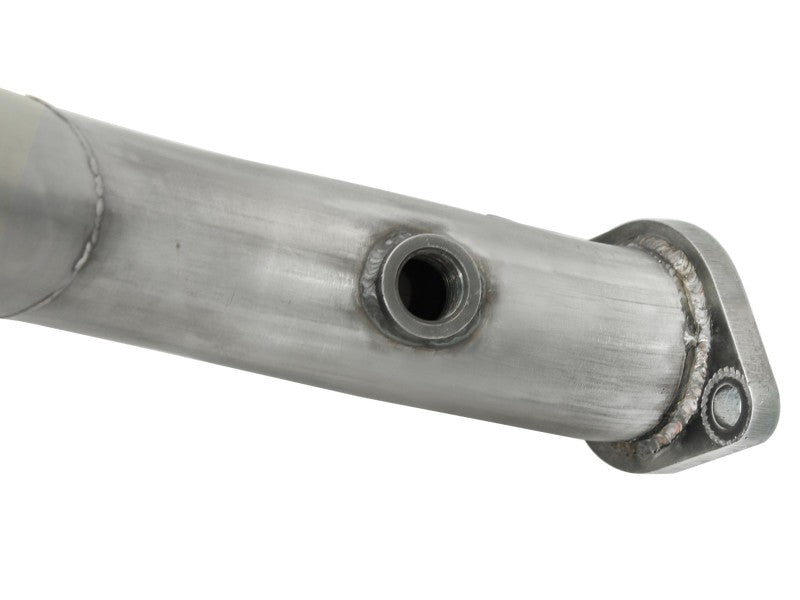 aFe 08-13 BMW 128i (E82/88) L6 3.0L Twisted Steel 304 Stainless Steel Long Tube Header w/ Cat Headers & Manifolds aFe