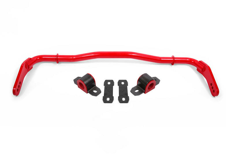 BMR 08-20 Dodge Challenger Front Hollow 38mm Adjustable Sway Bar Kit - Red Sway Bars BMR Suspension