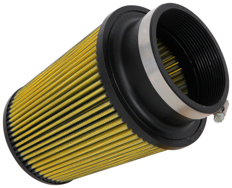 Airaid Universal Air Filter - Cone 4in Flange x 6in Base x 4-5/8in Top x 7in Height - Synthaflow Air Filters - Universal Fit Airaid