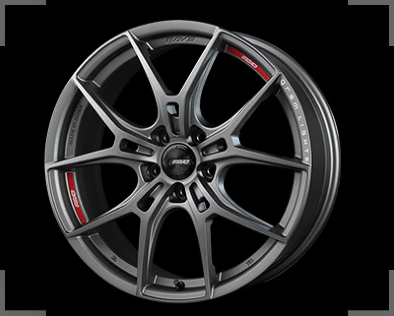 Gram Lights 57FXZ Overseas 19x8.5 +38 5x114.3 Matte Graphite w/Machining Wheel Wheels - Cast Gram Lights
