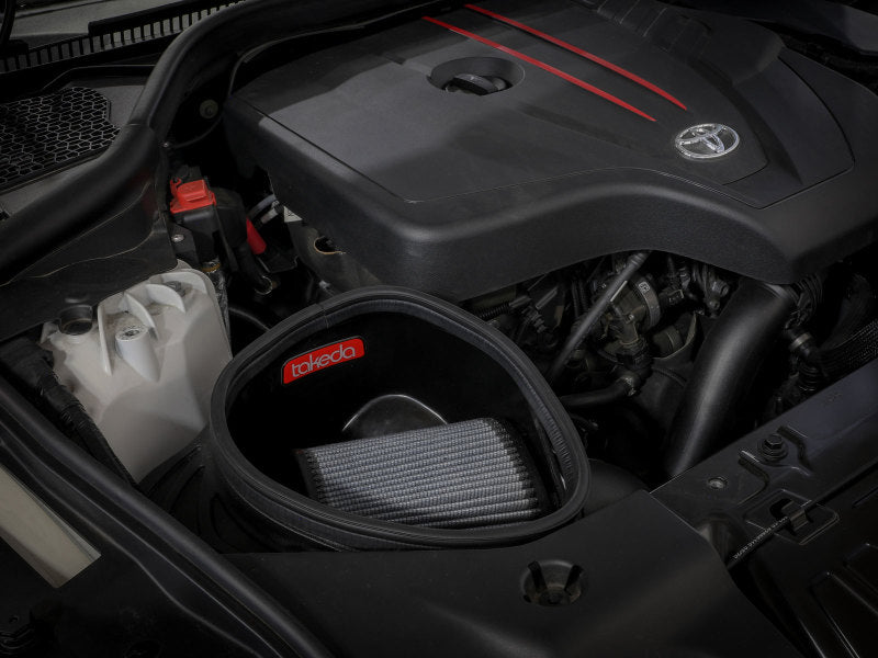 aFe 21-22 Toyota GR Supra Takeda Stage-2 Cold Air Intake System w/ Pro DRY S Filter Cold Air Intakes aFe