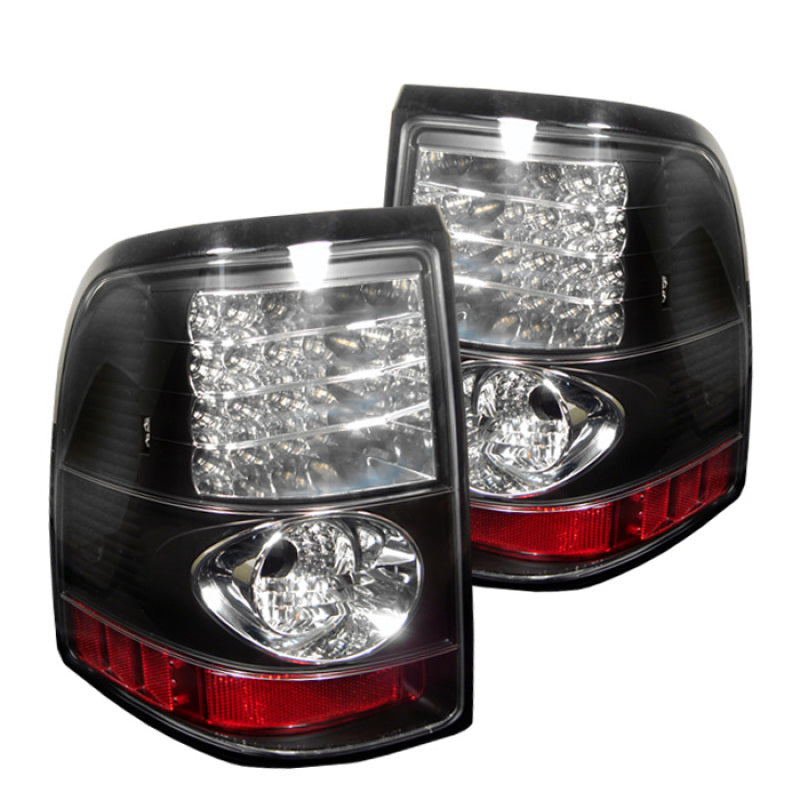 Spyder Ford Explorer 4Dr (Except Sport Trac)02-05 LED Tail Lights Black ALT-YD-FEXP02-LED-BK Tail Lights SPYDER