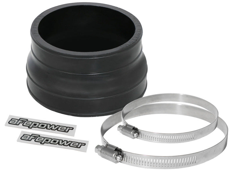 aFe Magnum FORCE Intake Coupling Kit (3-7/8 IN ID to 3-1/2 IN ID x 2-1/4 IN L) Straight Black Air Intake Components aFe