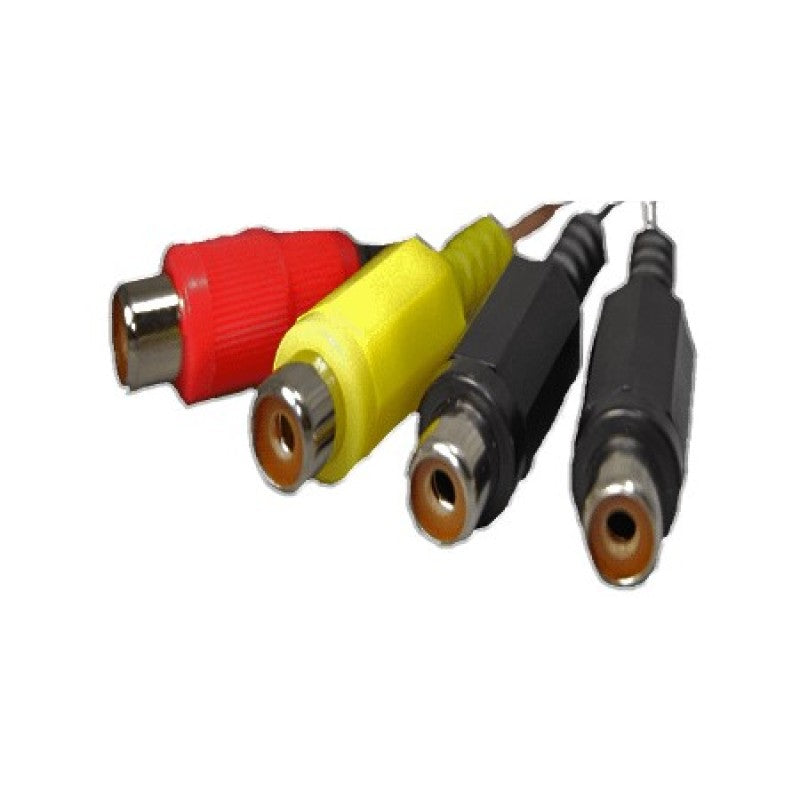 Tazer 15-16 Dodge Challenger/Charger/Durango/14-16 Jeep Grand Cherokee AV Input Cable Kit Wiring Connectors Tazer