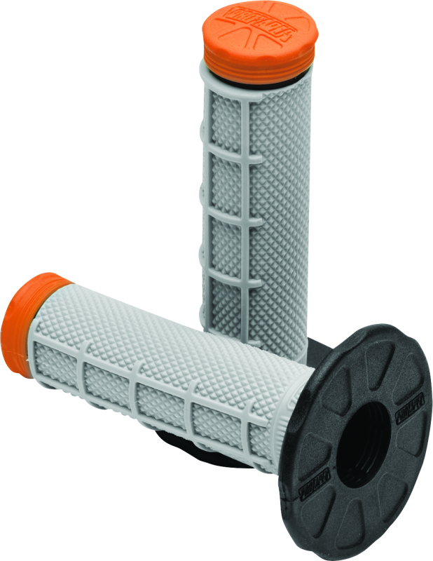 ProTaper Tri Density MX 1/2 Waffle Grips - Orange Grips ProTaper