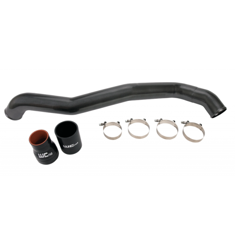 Wehrli 11-16 Chevrolet 6.6L LML Duramax Driver Side 3in Intercooler Pipe - Semi-Gloss Black Intercooler Pipe Kits Wehrli