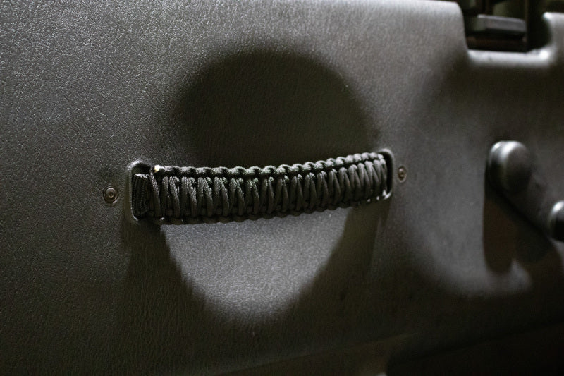 Fishbone Offroad 97-06 Jeep Wrangler Paracord Door Handles - Black Dash & Interior Trim Fishbone Offroad