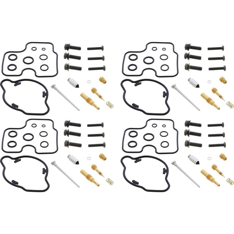 All Balls Racing 91-94 Honda CBR600F2 Carburetor Rebuild Kit Carburetor Rebuild Kits All Balls Racing