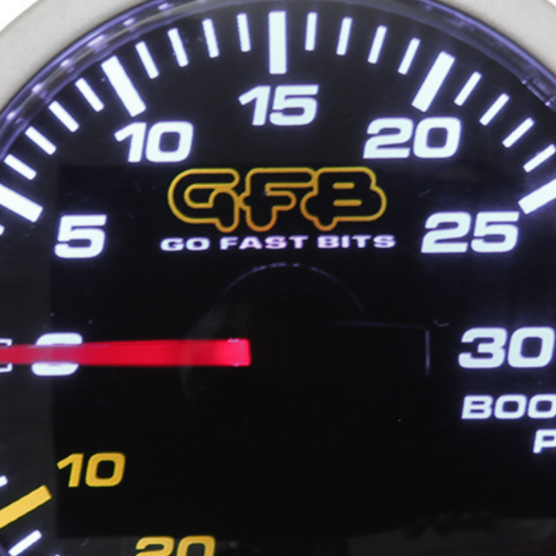 GFB 52mm Boost Gauge 30psi Boost Controllers Go Fast Bits
