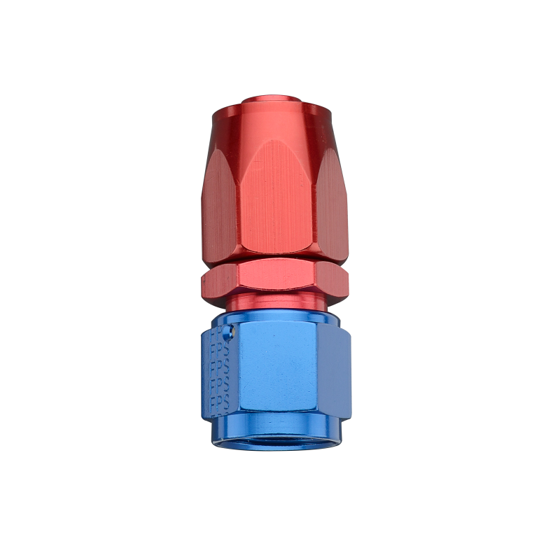 Fragola -8AN Straight Pro-Flow Hose End - Blue/Red Fittings Fragola