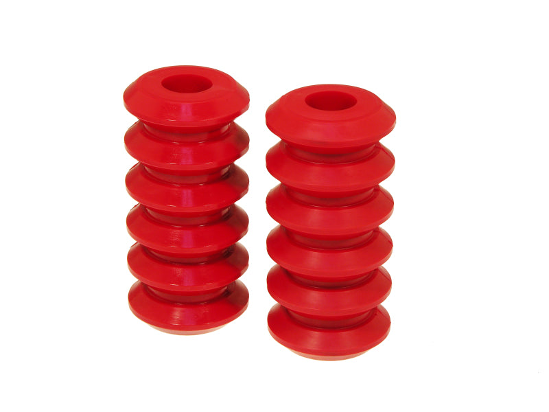 Prothane Universal Coil Spring Inserts - 7.5in High - Red Spring Insulators Prothane