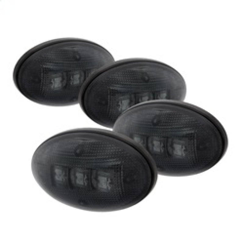 xTune Ford Superduty F250-F550 99-10 Dually Fender LED Side Fender Lights Smoke ACC-LED-FDSD99-SL-SM Sidemarkers & Indicators SPYDER