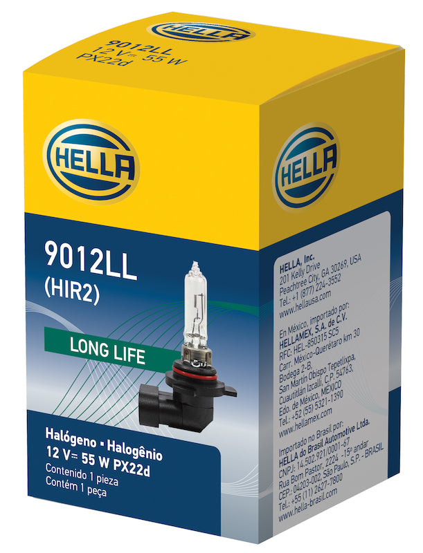 Hella Bulb 9012LL/HIR2 12V 55W PX22d Bulbs Hella