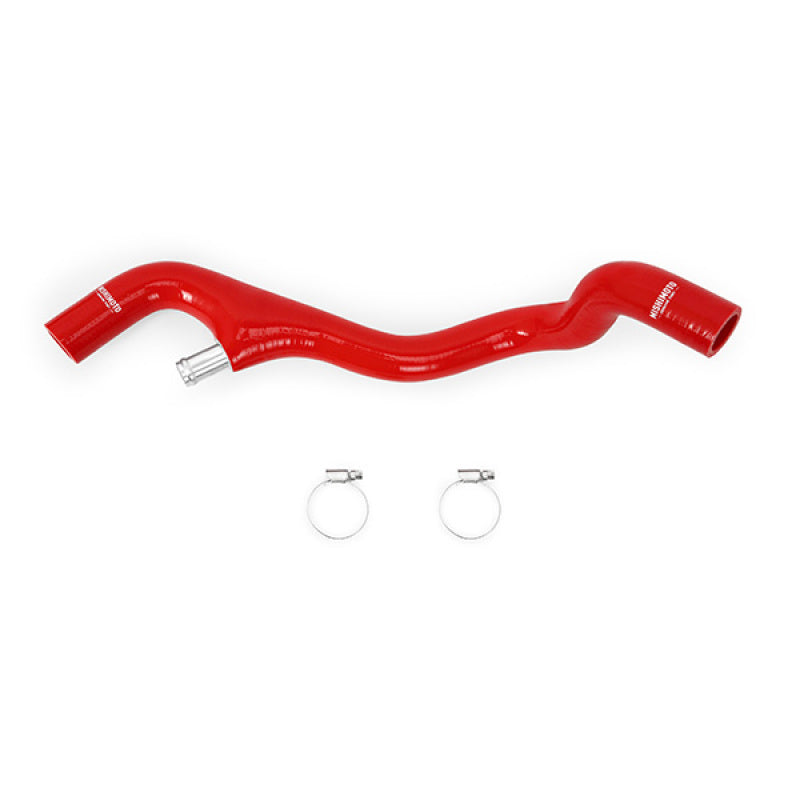 Mishimoto 05-07 Ford F-250/F-350 6.0L Powerstroke Lower Overflow Red Silicone Hose Kit Hoses Mishimoto